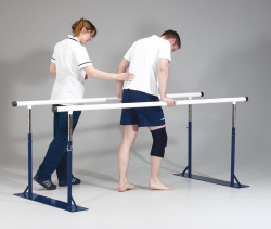Height Adjustable Folding Parallel Bars